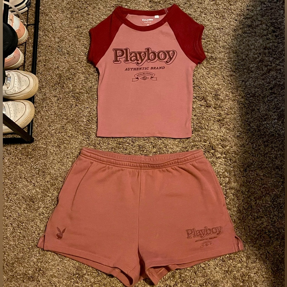 Pacsun/playboy lounge set